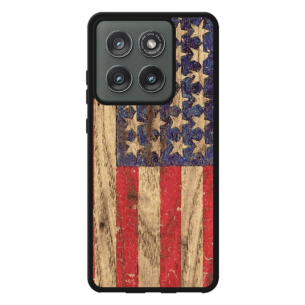 Vintage Patriotic American Flag Case Motorola Moto Edge 2025 BC1992