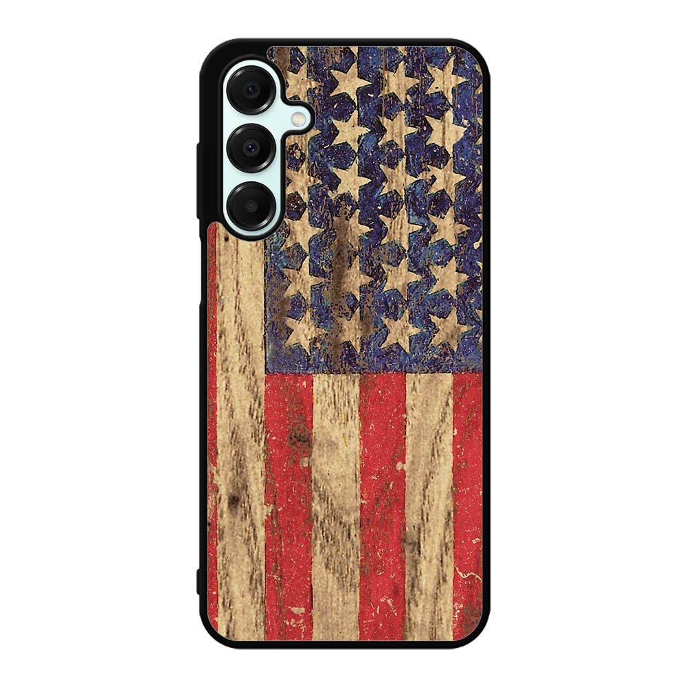 Vintage Patriotic American Flag Samsung Galaxy A16 Case BC1992