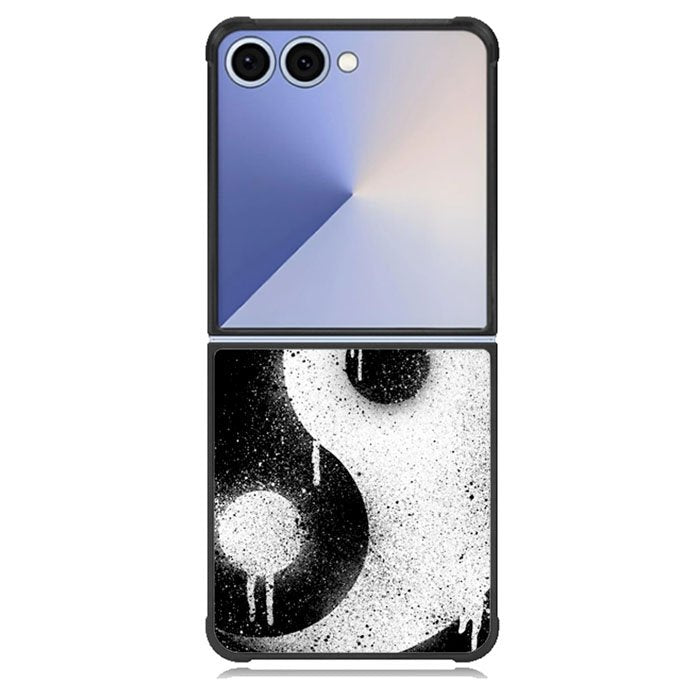 Yin Yang Spray Paint Samsung Galaxy Z Flip 7 Case BC1974
