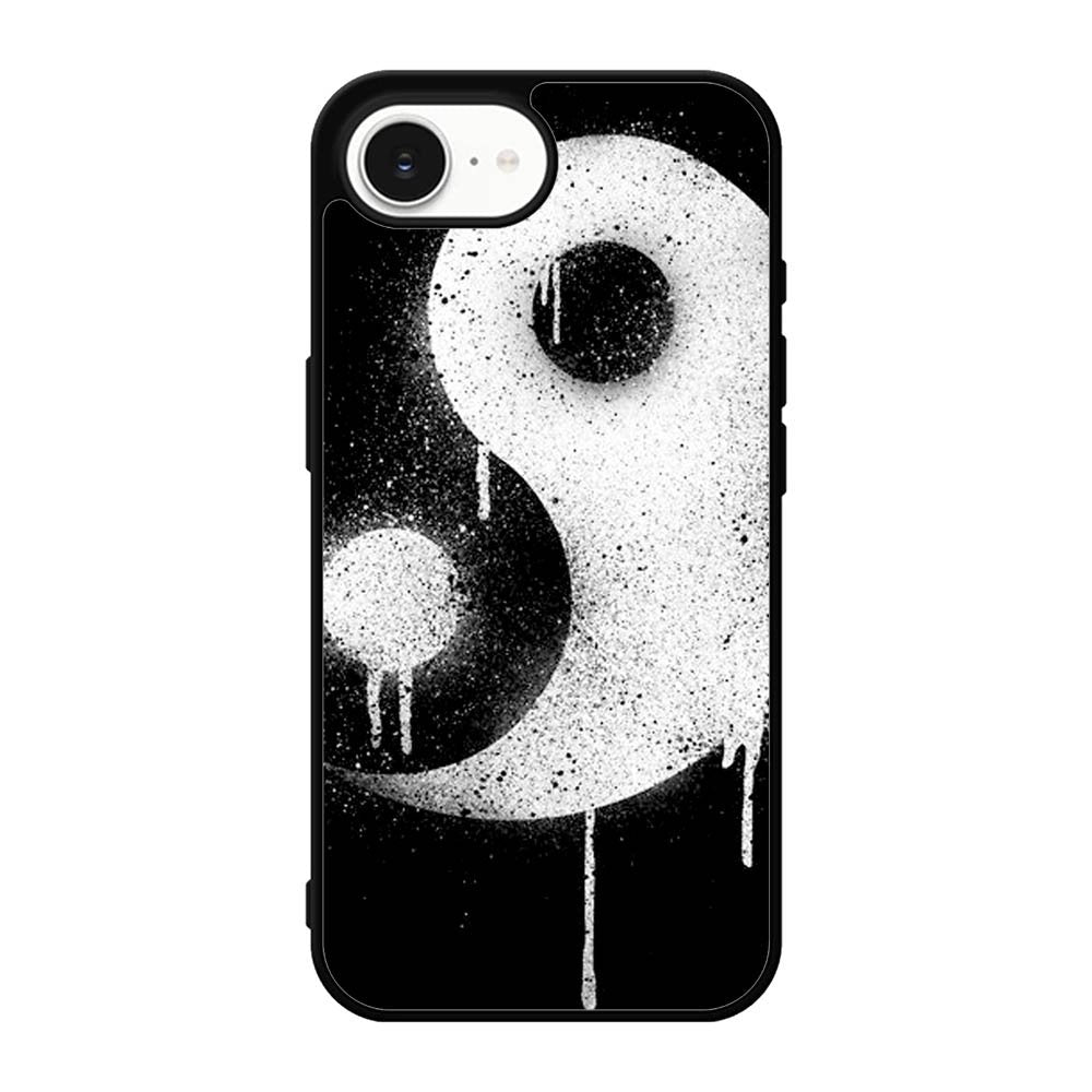 Yin Yang Spray Paint iPhone 16e Case BC1974