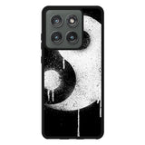 Yin Yang Spray Paint Case Motorola Moto Edge 2025 BC1974