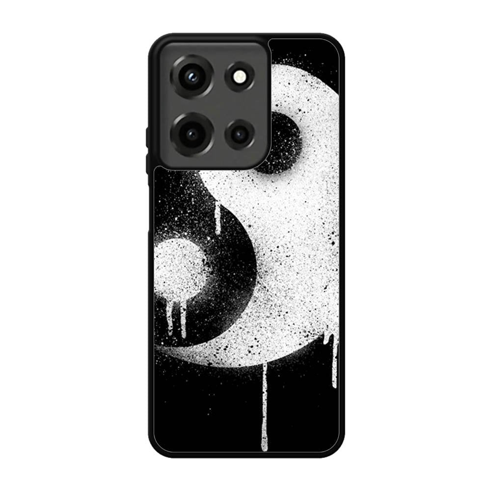 Yin Yang Spray Paint Motorola Moto G 5G 2025 Case BC1974