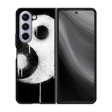 Yin Yang Spray Paint Case Samsung Galaxy z Fold 5 5G BC1974