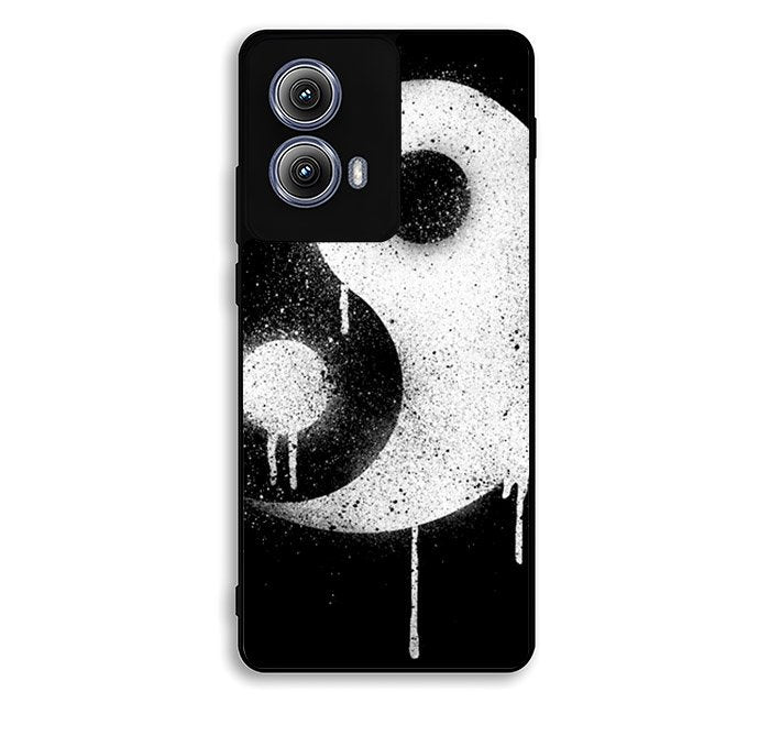 Yin Yang Spray Paint Motorola Moto Edge 2024 Case BC1974