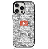 Youtube Art Prints Case iPhone 16 Pro BC1975