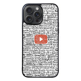 Youtube Art Prints Case iPhone 15 Pro Max BC1975