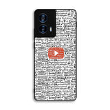 Youtube Art Prints Motorola Moto G Power 5G 2024 Case BC1975