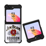Jim Beam Bourbon Case Samsung Galaxy Z Flip 5 5G BC2152
