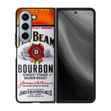 Jim Beam Bourbon Case Samsung Galaxy z Fold 5 5G BC2152