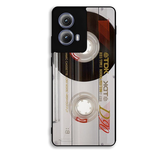 Retro Cassette Tape 1980's Motorola Moto Edge 2024 Case BC2043