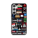 Friends TV Art Quote Cute Parody Samsung Galaxy A26 5G Case BC2217
