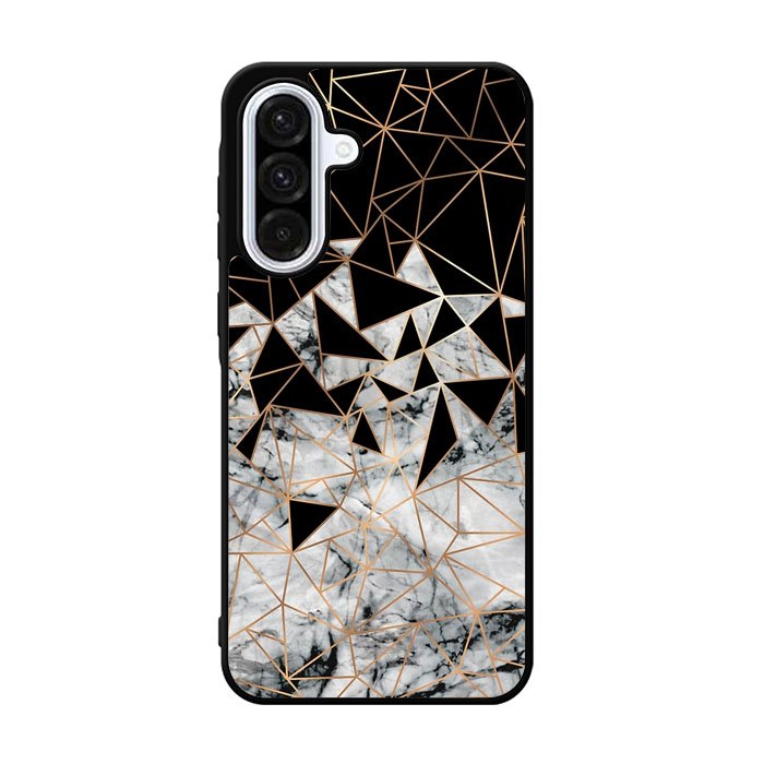Marble Polygon Pattern Samsung Galaxy A36 Case BC2060