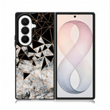 Marble Polygon Pattern Samsung Galaxy Z Fold 8 Ultra Case BC2060