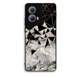 Marble Polygon Pattern Motorola Moto Edge 2024 Case BC2060
