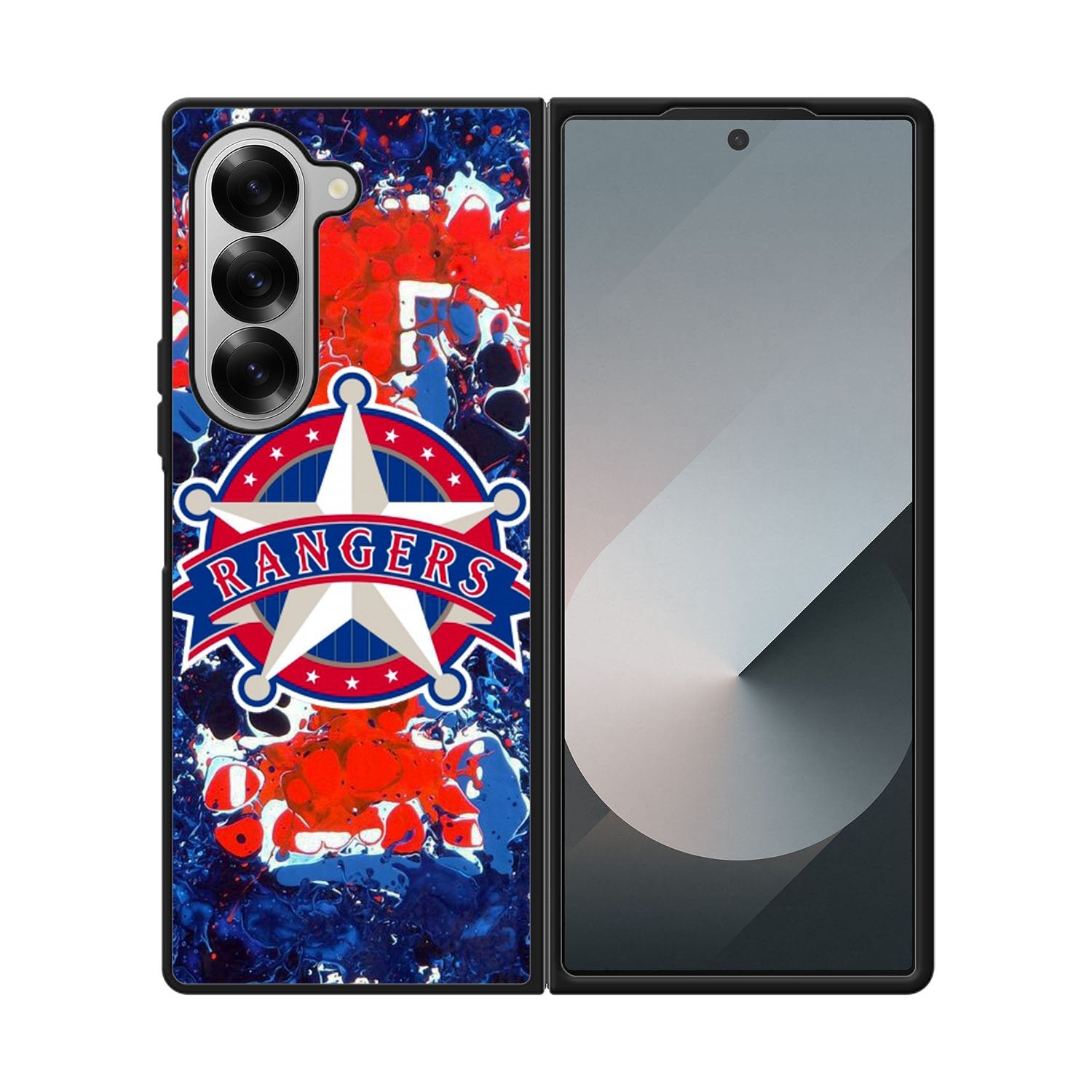 Texas Rangers Baseball Case Samsung Galaxy Z Fold 6 5G BC2002