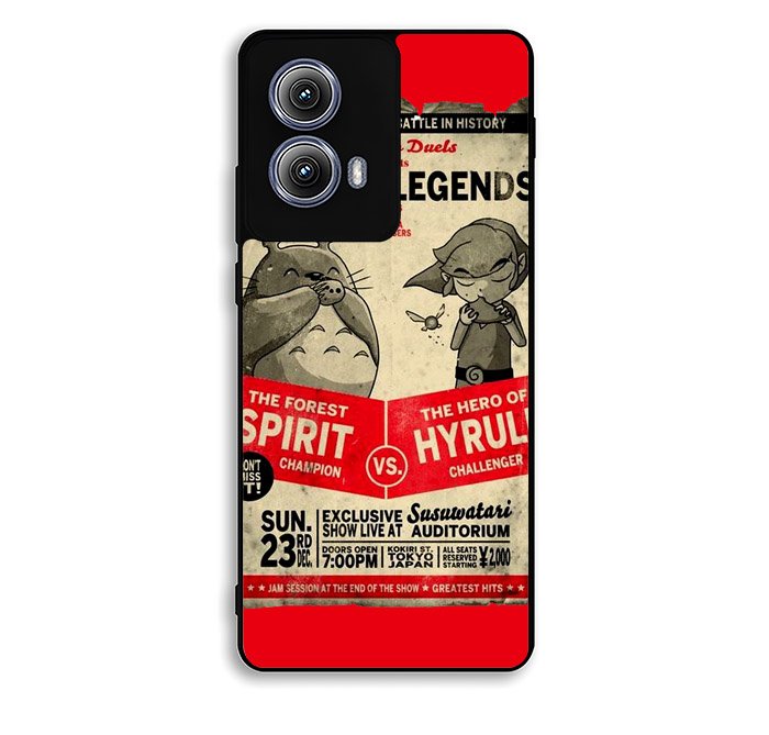 Totoro Zelda Motorola Moto Edge 2024 Case BC2016