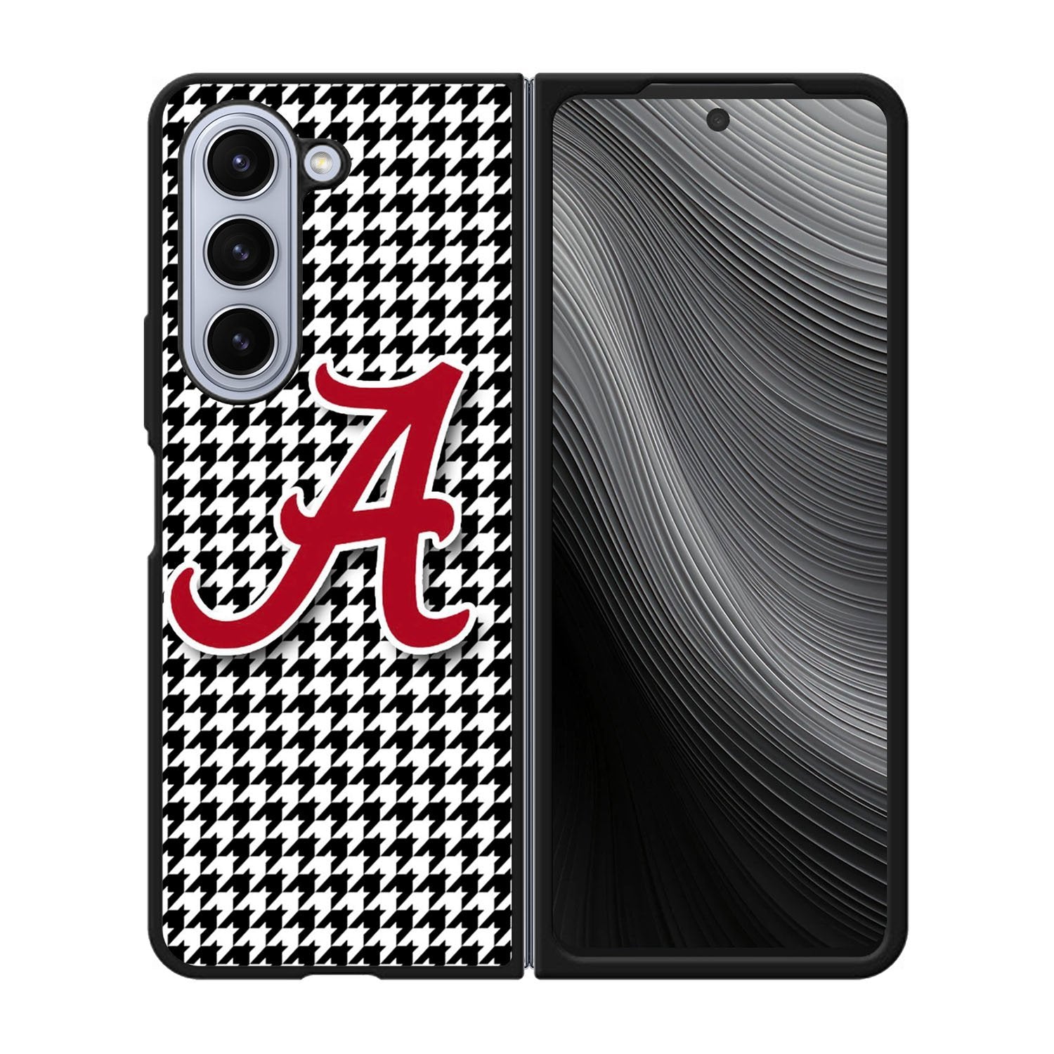 Alabama Houndstooth Crimson Tide Case Samsung Galaxy z Fold 5 5G BC2276