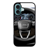Audi Steering Speedometer Case iPhone 16 Plus BC2244