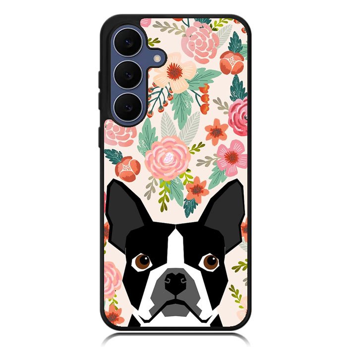 Boston Terrier Dog Breed Samsung Galaxy S25 FE Case BC2262