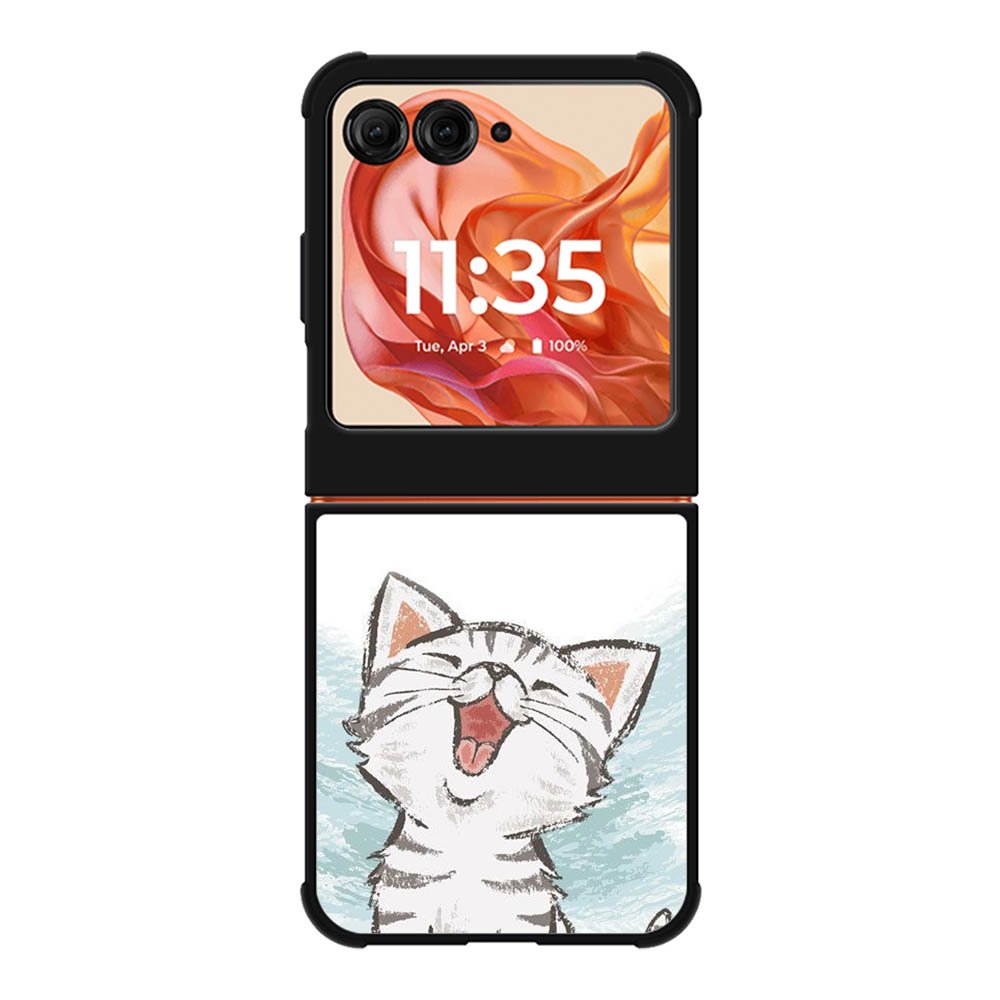 American Shorthair Happy Cat Motorola Moto Razr 2025/2024 , Moto Razr 60/50 Case BC2231