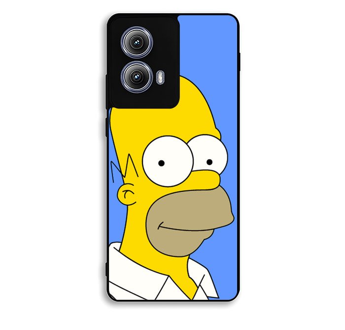 Homer Simpsons Motorola Moto Edge 2024 Case BC2138