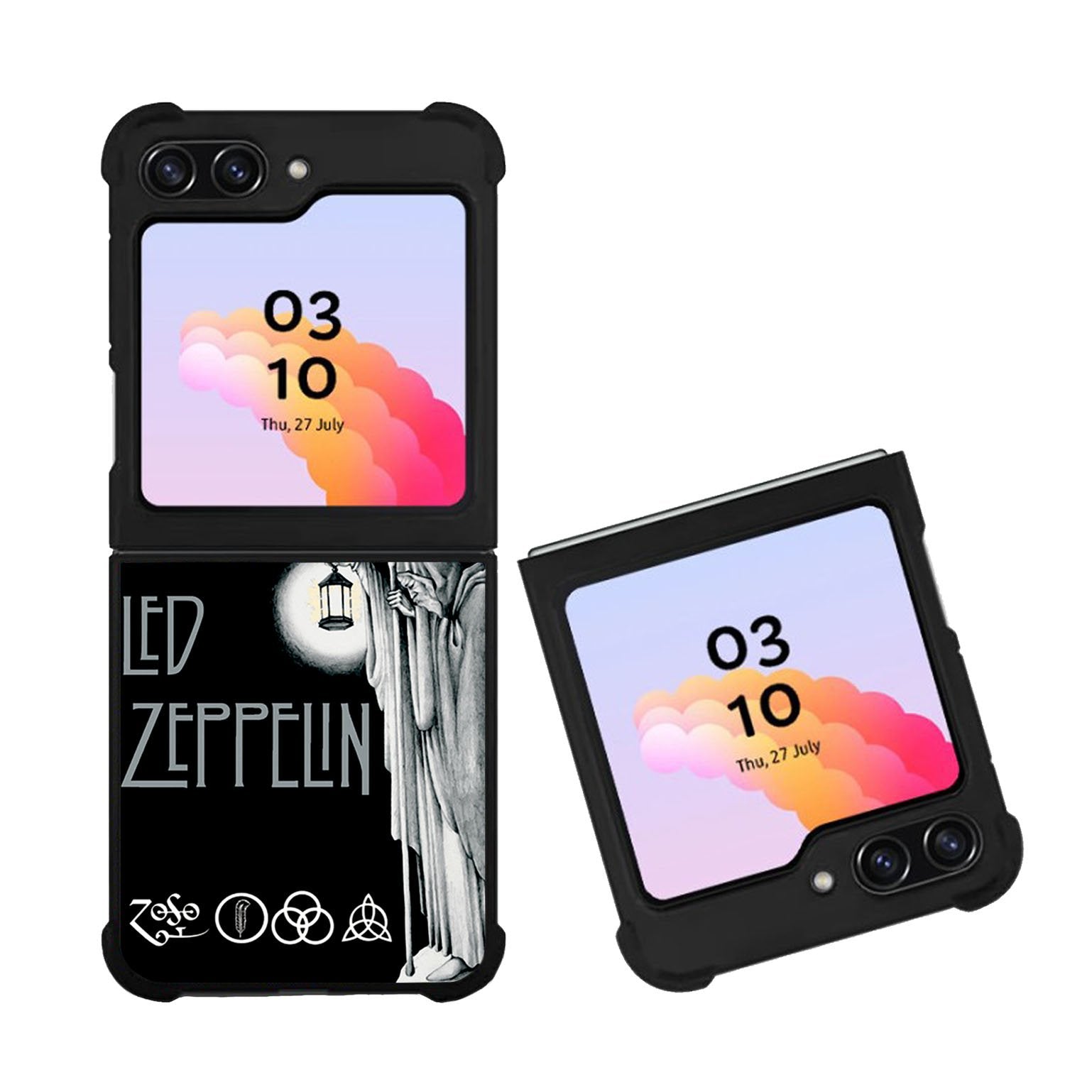 LED Zeppelin Darkness Case Samsung Galaxy Z Flip 5 5G BC2163