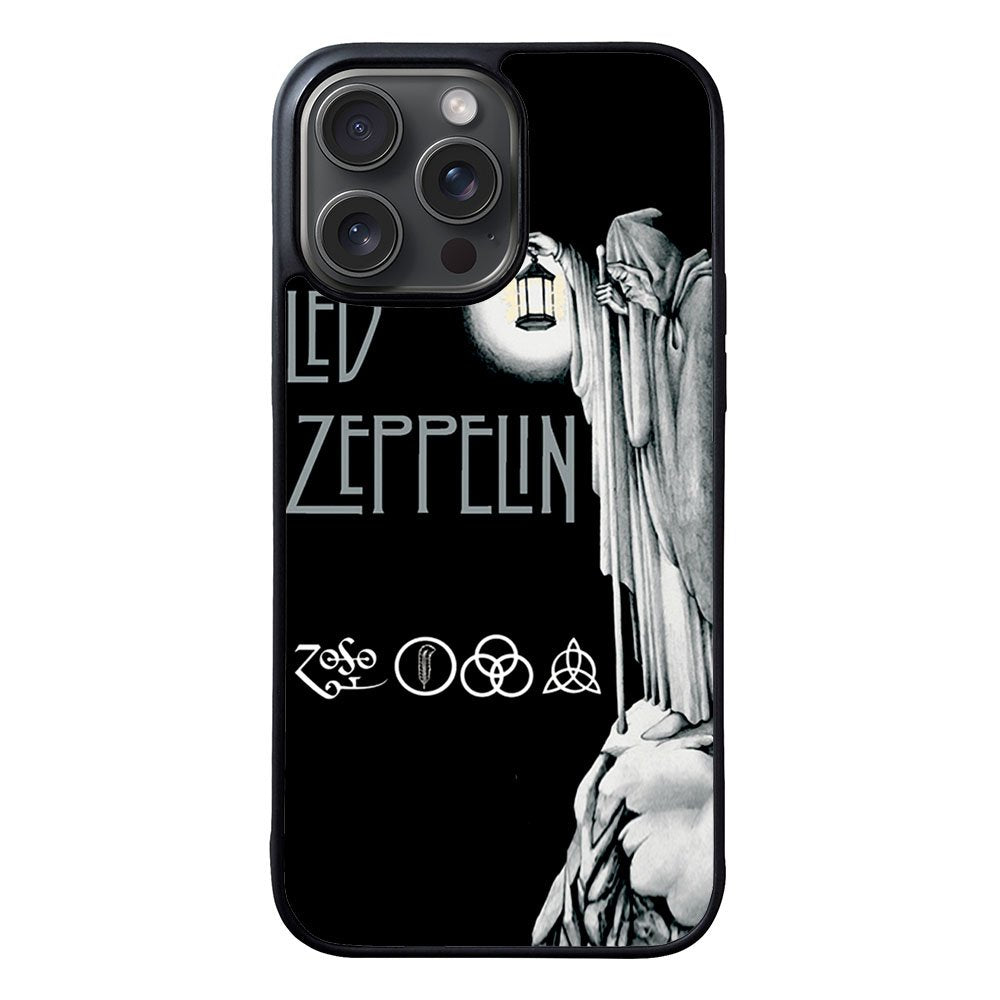 LED Zeppelin Darkness Case iPhone 15 Pro BC2163