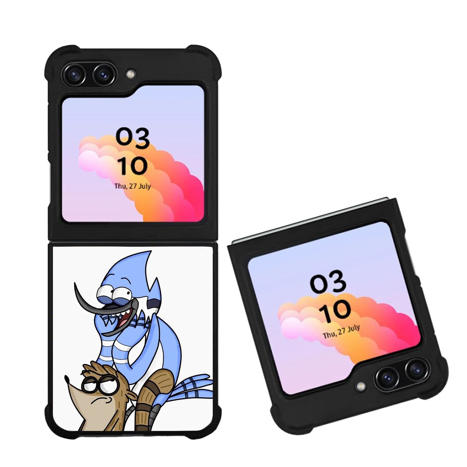 Mordecai Rigby Regular Show Case Samsung Galaxy Z Flip 5 5G BC2075