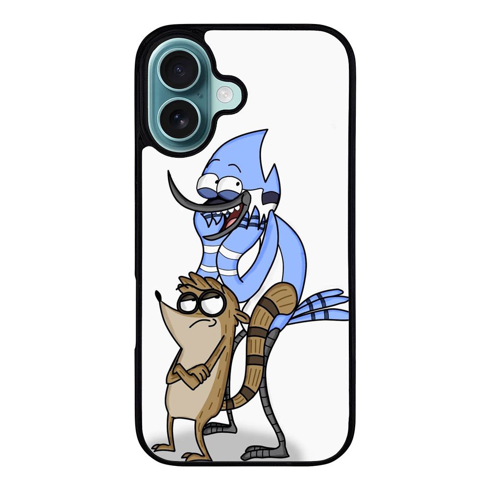 Mordecai Rigby Regular Show Case iPhone 16 Plus BC2075