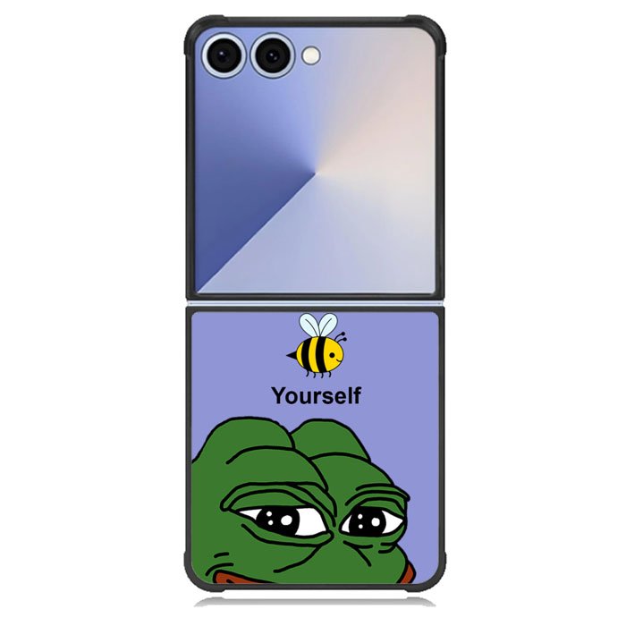 Pepe The Smug Frog Samsung Galaxy Z Flip 7 Case BC2109