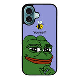 Pepe The Smug Frog Case iPhone 16 Plus BC2109