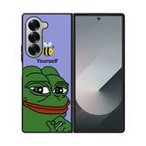 Pepe The Smug Frog Case Samsung Galaxy Z Fold 6 5G BC2109