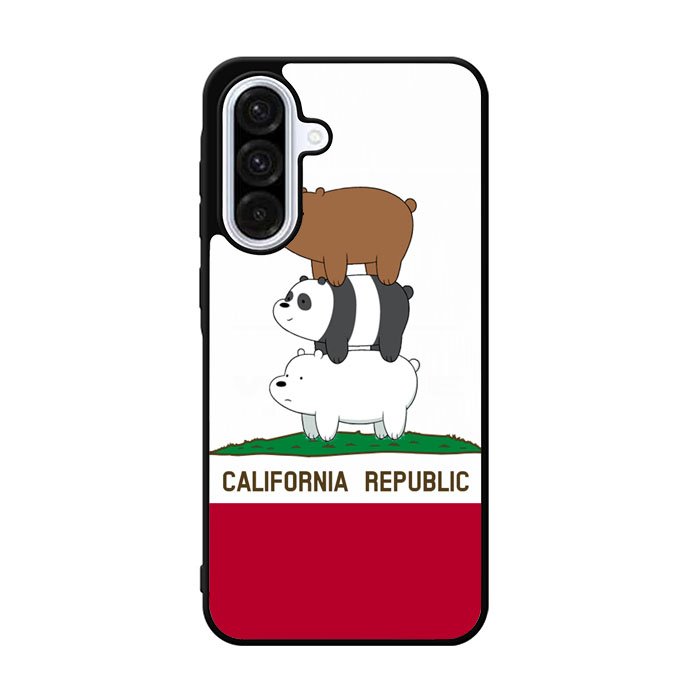We Bare Bears California Republic Samsung Galaxy A36 Case BC1994