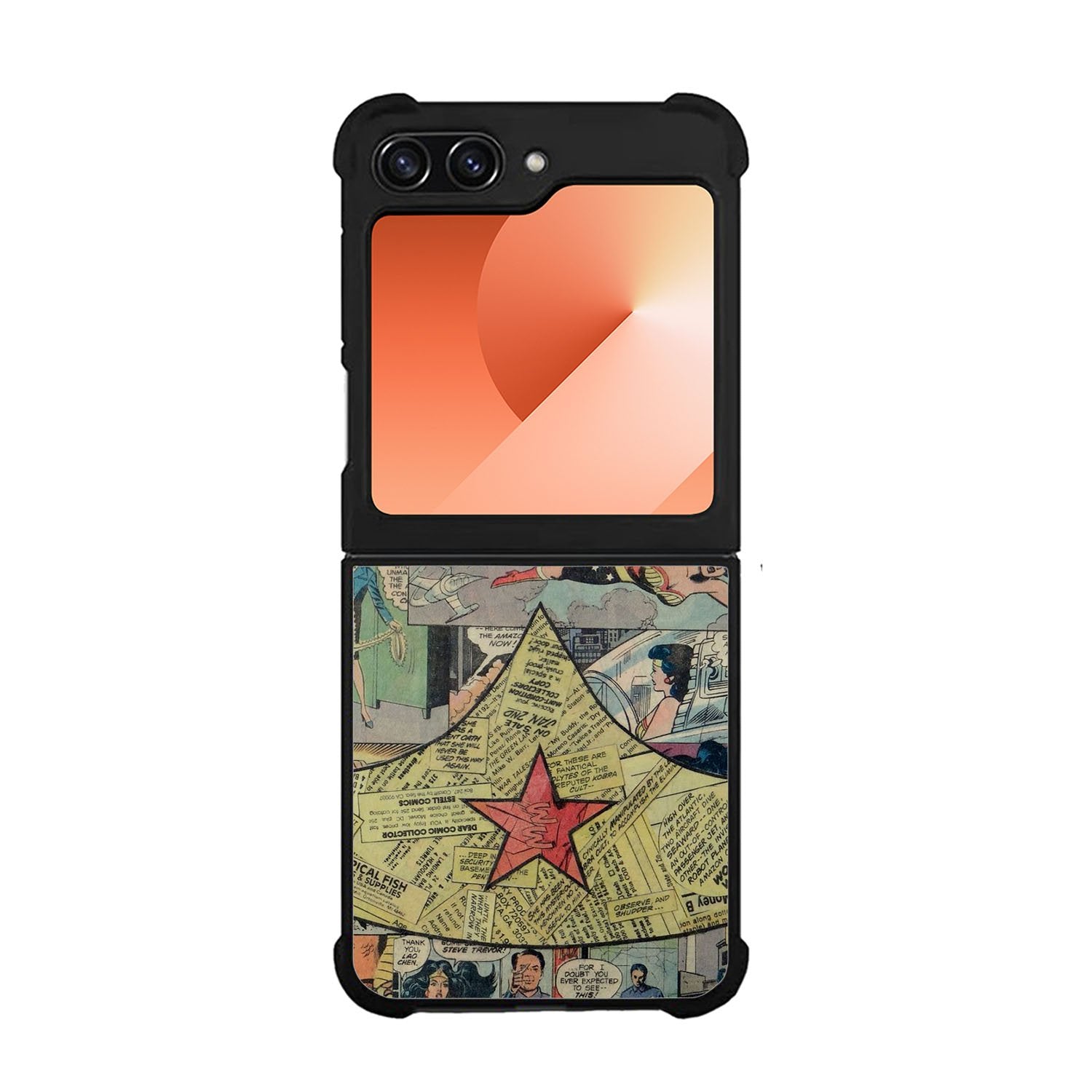 Wonder Woman Collage Case Samsung Galaxy Z Flip 6 5G BC1984