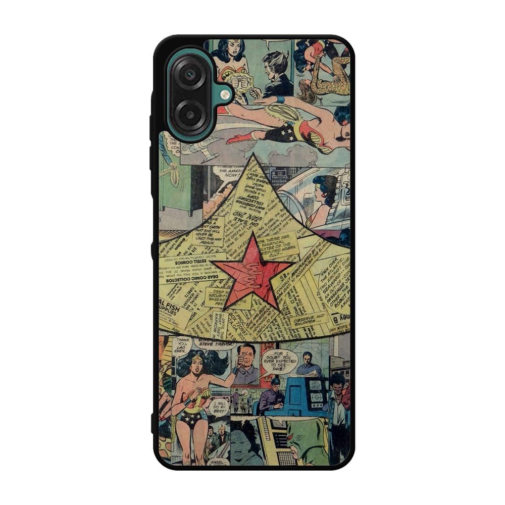 Wonder Woman Collage Case Samsung Galaxy A07 BC1984