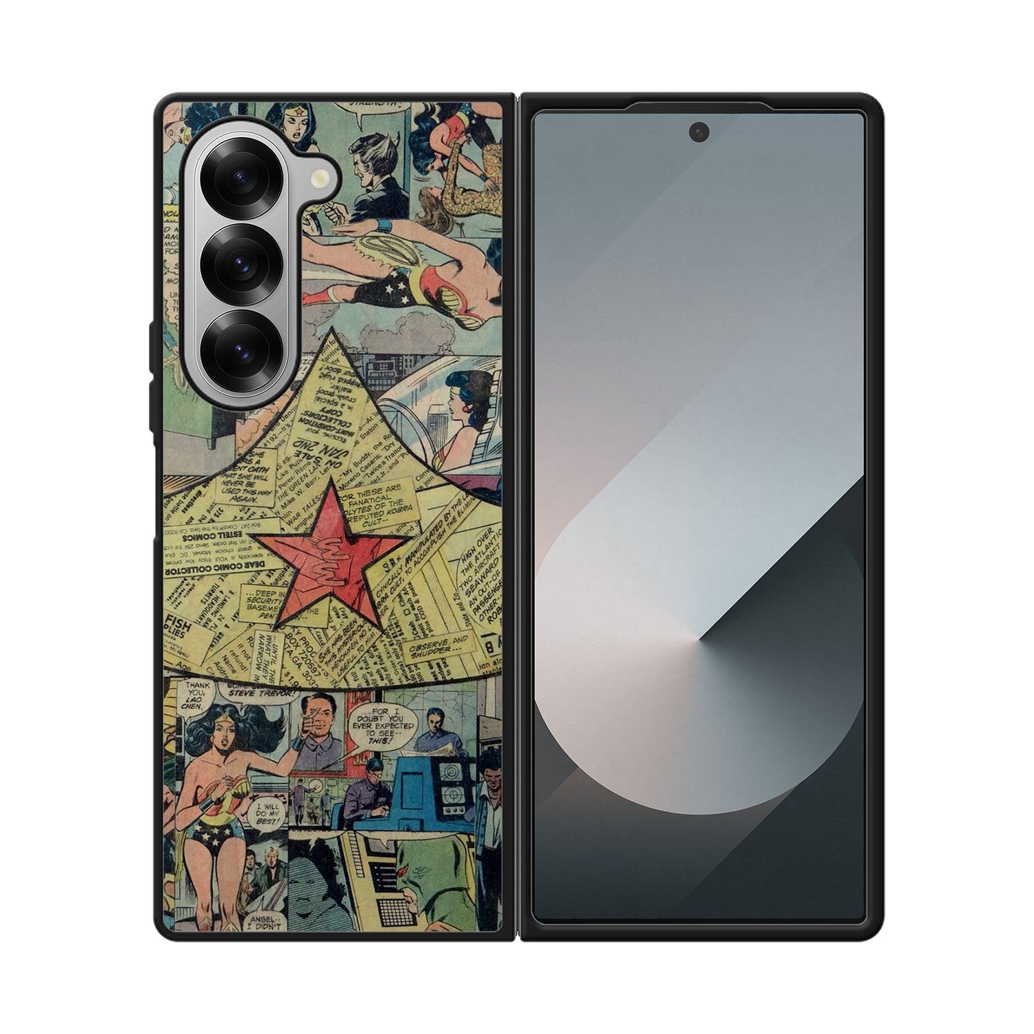 Wonder Woman Collage Case Samsung Galaxy Z Fold 6 5G BC1984