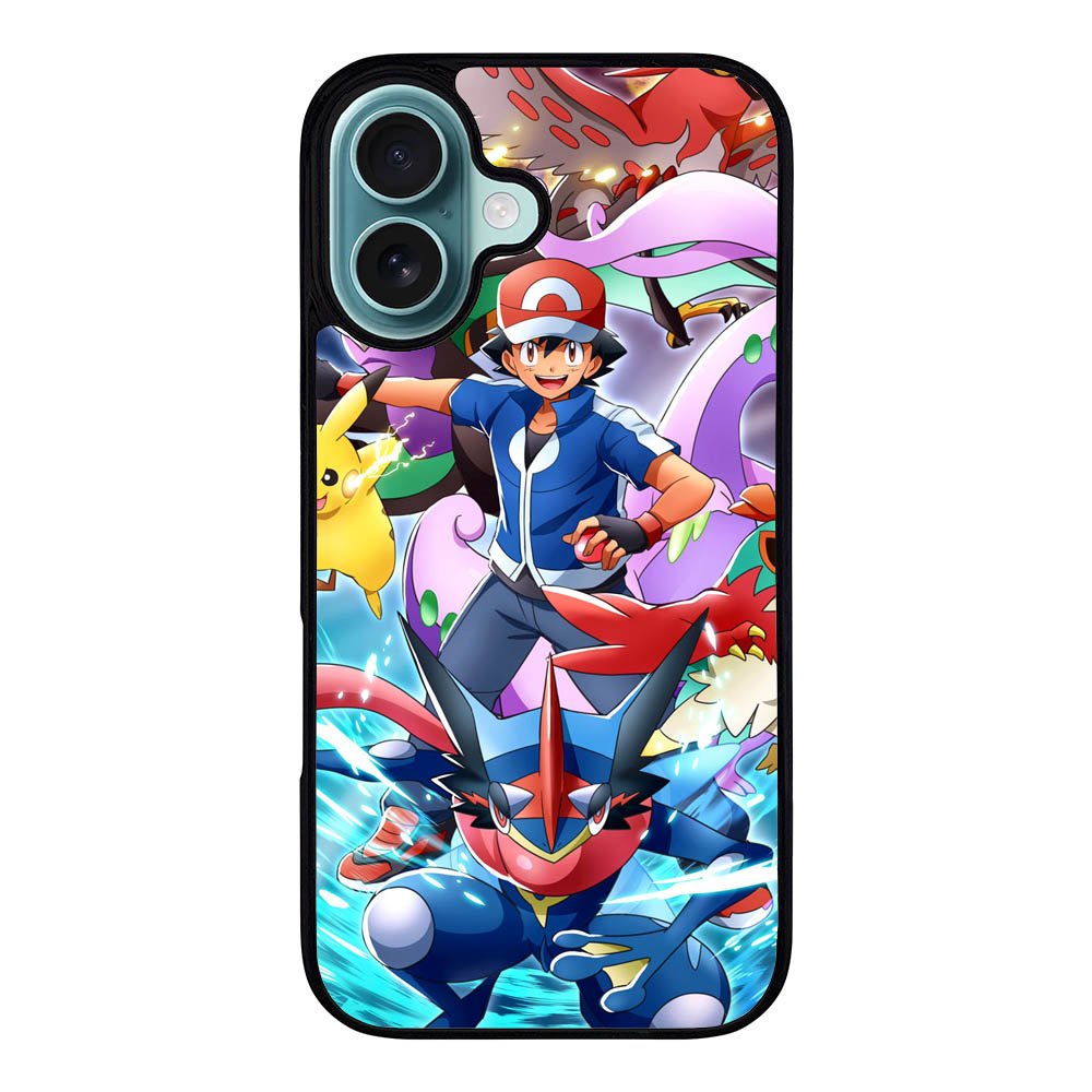 Pokemon Pocket Monsters Case iPhone 16 Plus BC2023