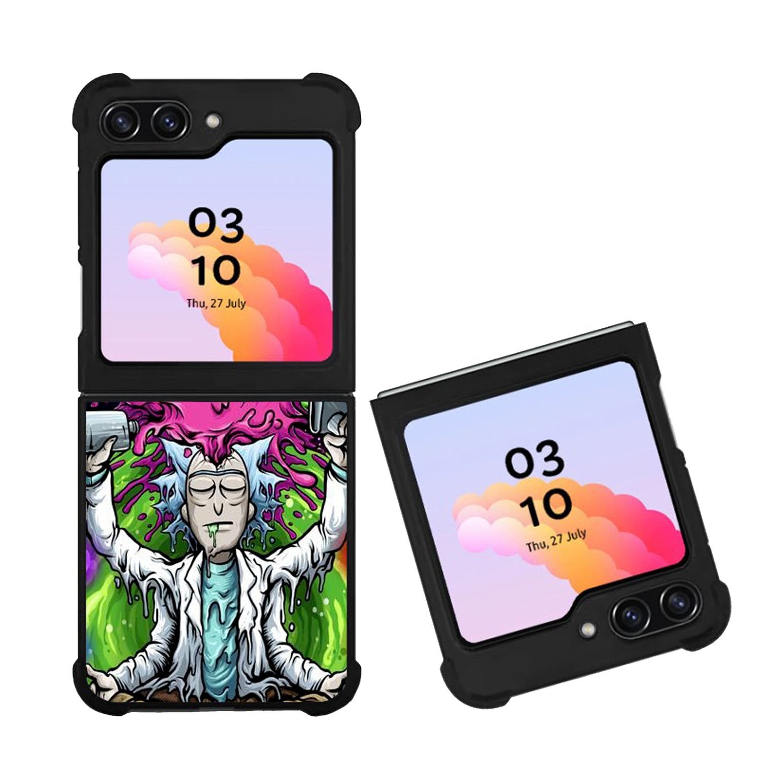 Rick n Morty Art Case Samsung Galaxy Z Flip 5 5G BC2044