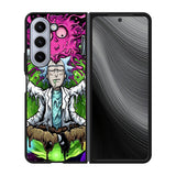 Rick n Morty Art Case Samsung Galaxy z Fold 5 5G BC2044