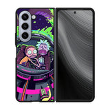 Rick n Morty Scary Case Samsung Galaxy z Fold 5 5G BC2045
