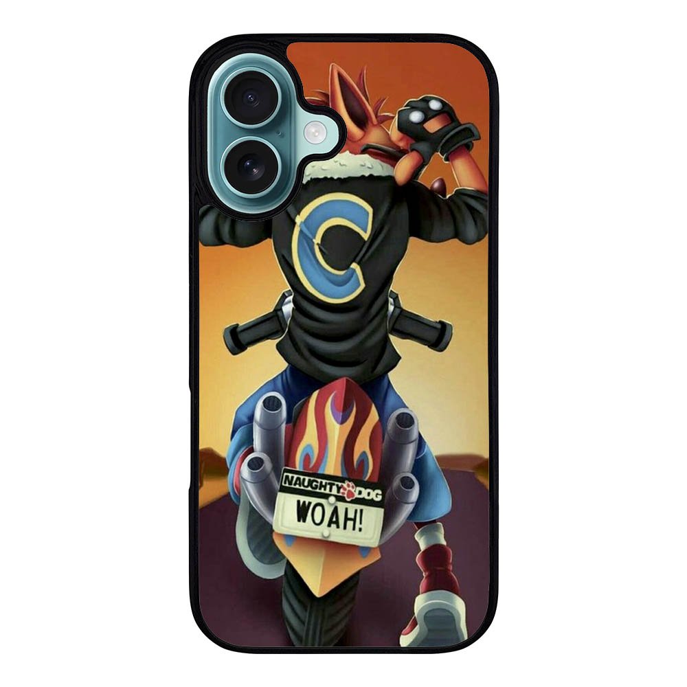 Crash Bandicoot Funky Case iPhone 16 Plus BC2187