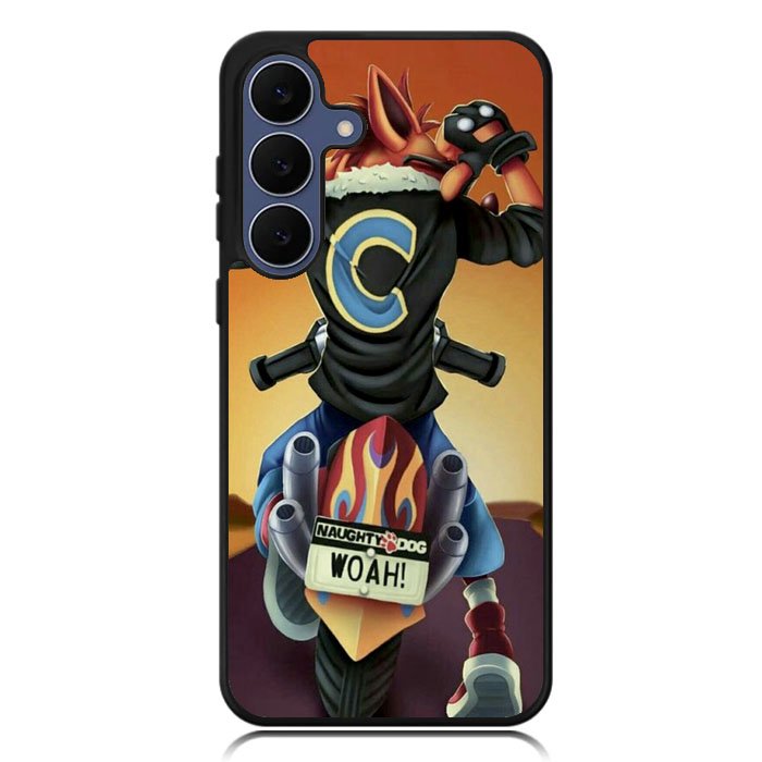 Crash Bandicoot Funky Samsung Galaxy S25 FE Case BC2187