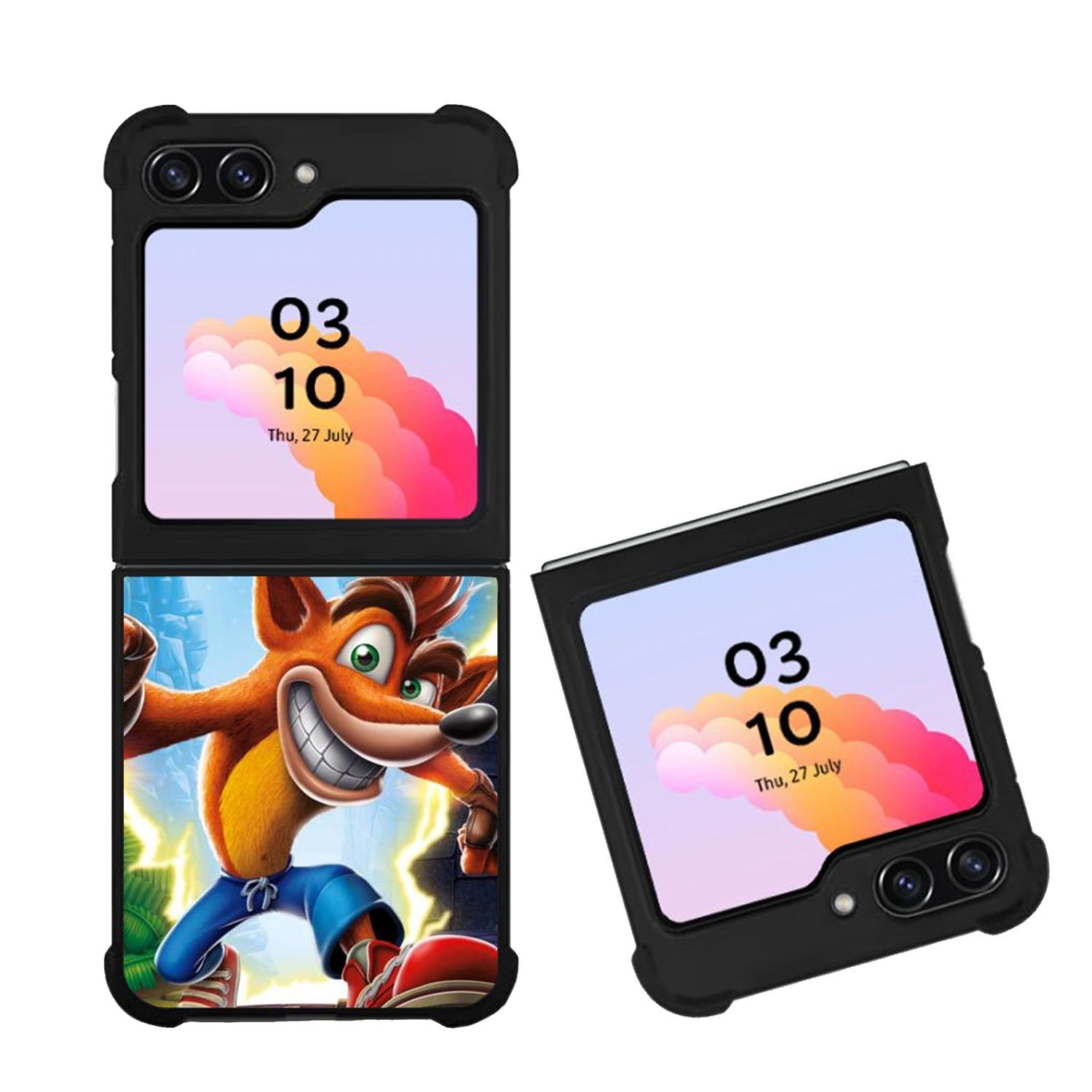 Crash Bandicoot Game Case Samsung Galaxy Z Flip 5 5G BC2188
