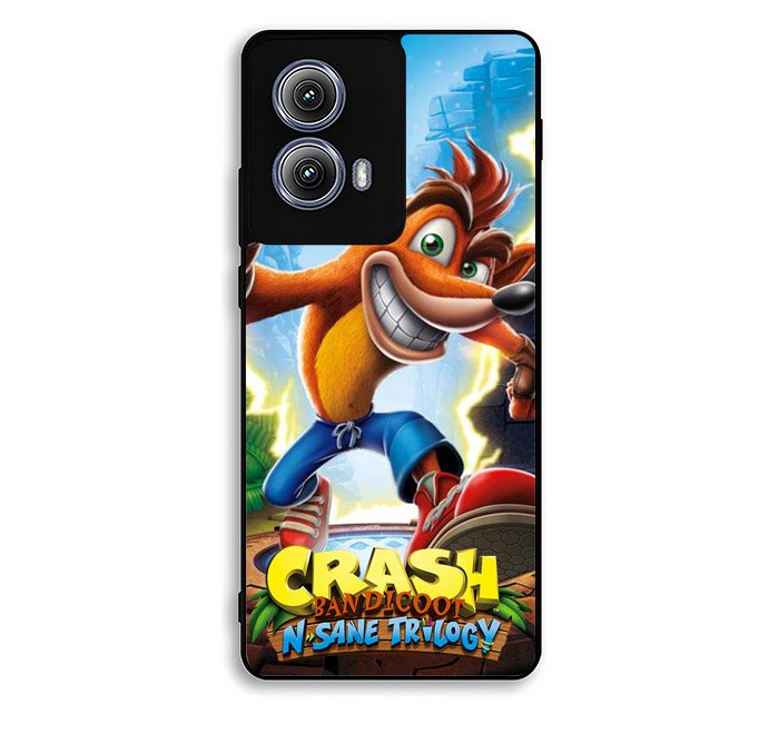 Crash Bandicoot Game Motorola Moto Edge 2024 Case BC2188
