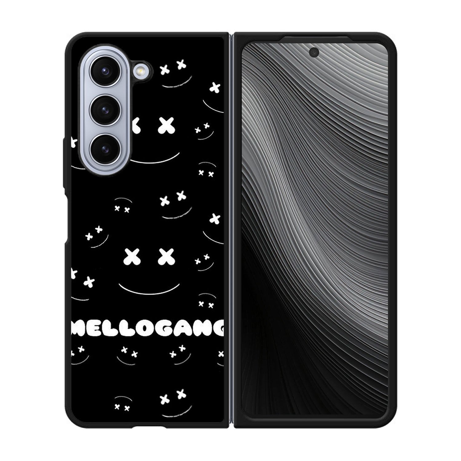 Marshmello Mellogang Black Art Case Samsung Galaxy z Fold 5 5G BC2063