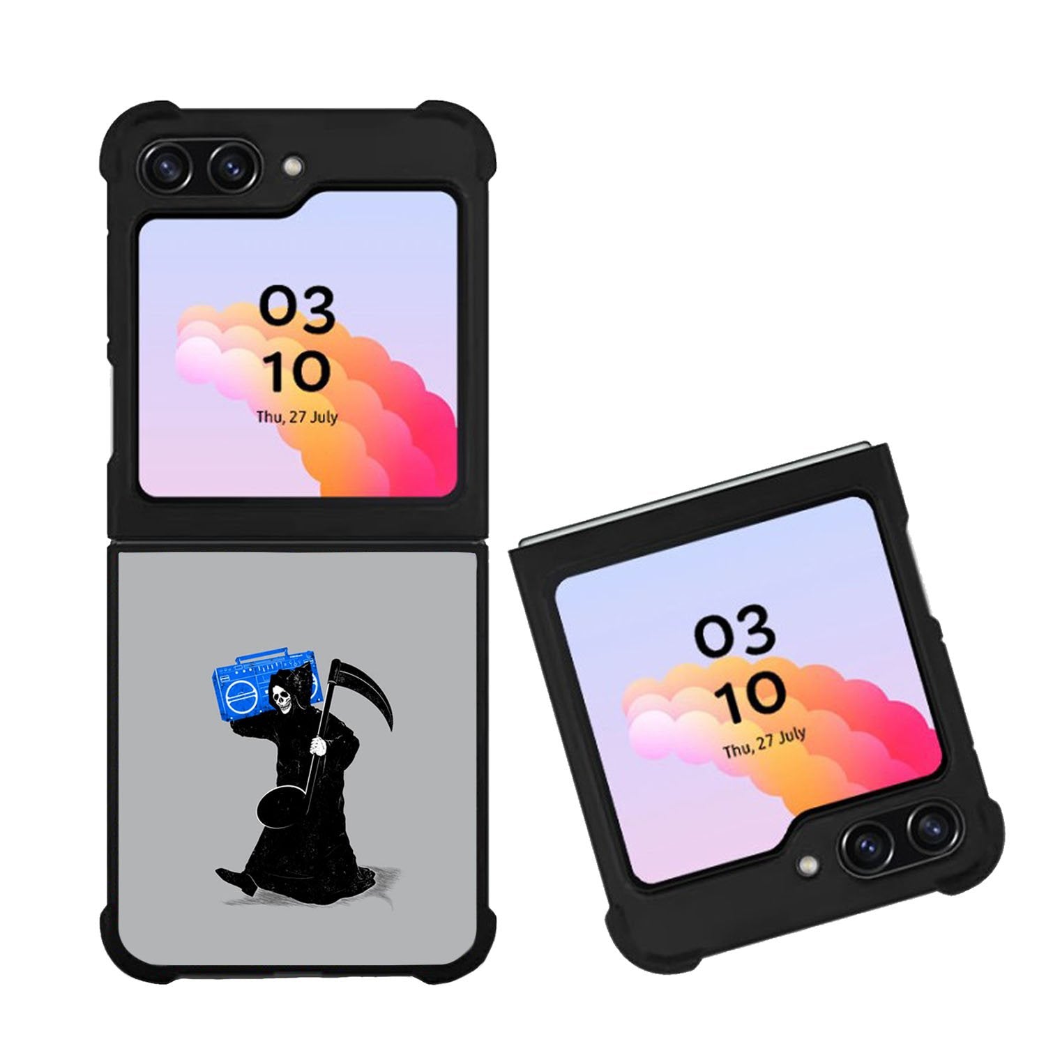 Grim Reaper Tape Case Samsung Galaxy Z Flip 5 5G BC2124