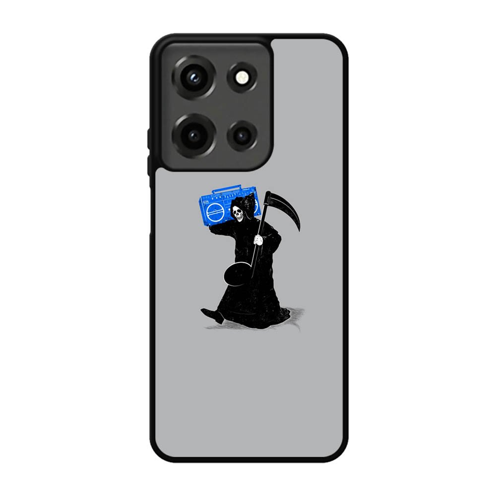 Grim Reaper Tape Motorola Moto G 5G 2025 Case BC2124