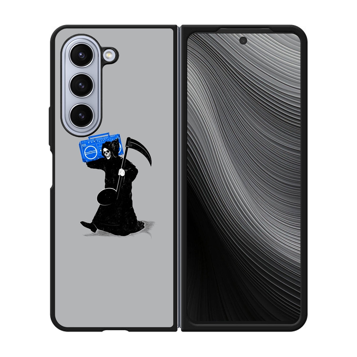 Grim Reaper Tape Case Samsung Galaxy z Fold 5 5G BC2124