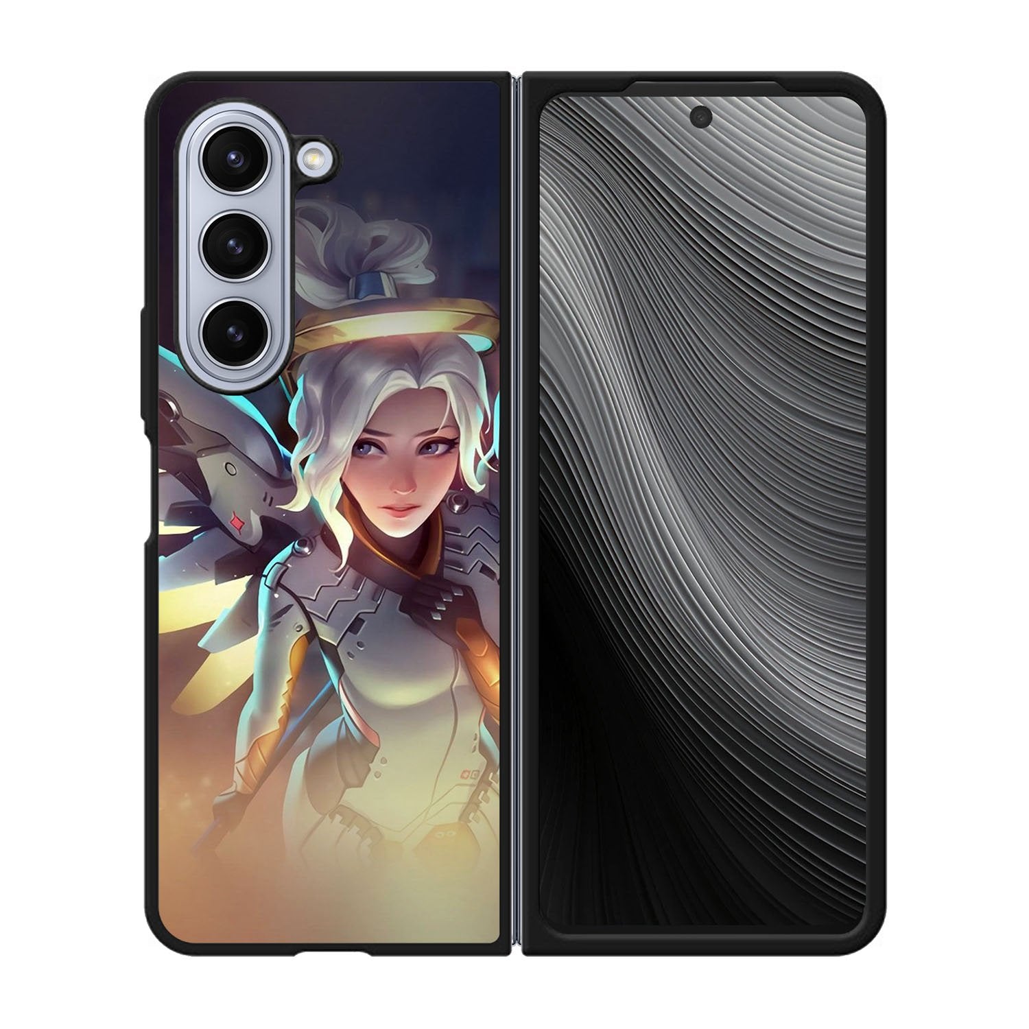 Mercy Overwatch Angel Healer Case Samsung Galaxy z Fold 5 5G BC2066