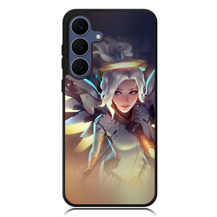 Mercy Overwatch Angel Healer Samsung Galaxy S25 FE Case BC2066